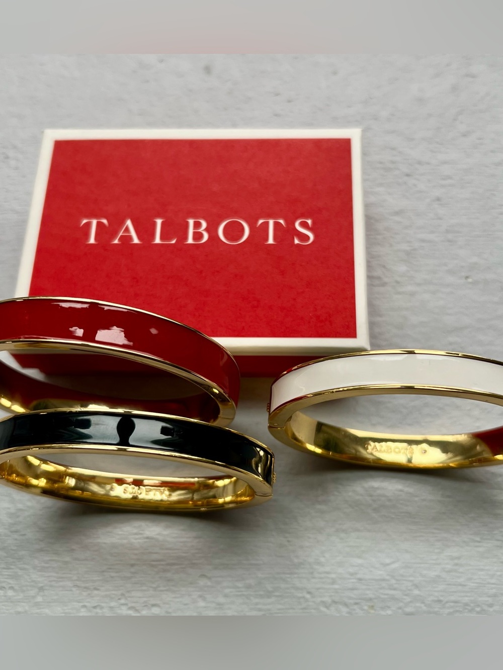 Talbots Gold-Tone Bangle Trio Bundle